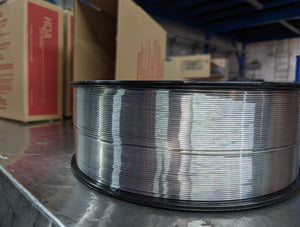 2319 aluminum welding wire on a spool